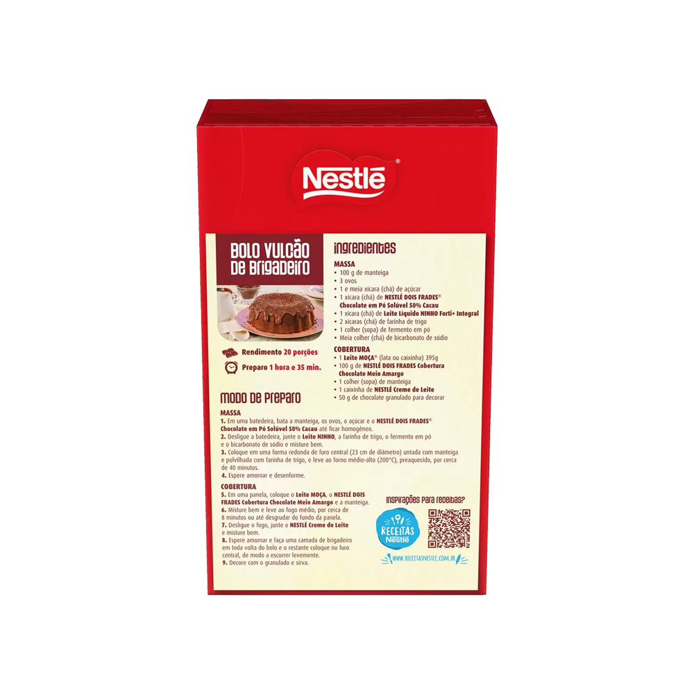 CHOCOLATERIA CACAU EN POLVO 50% NESTLÉ 200G