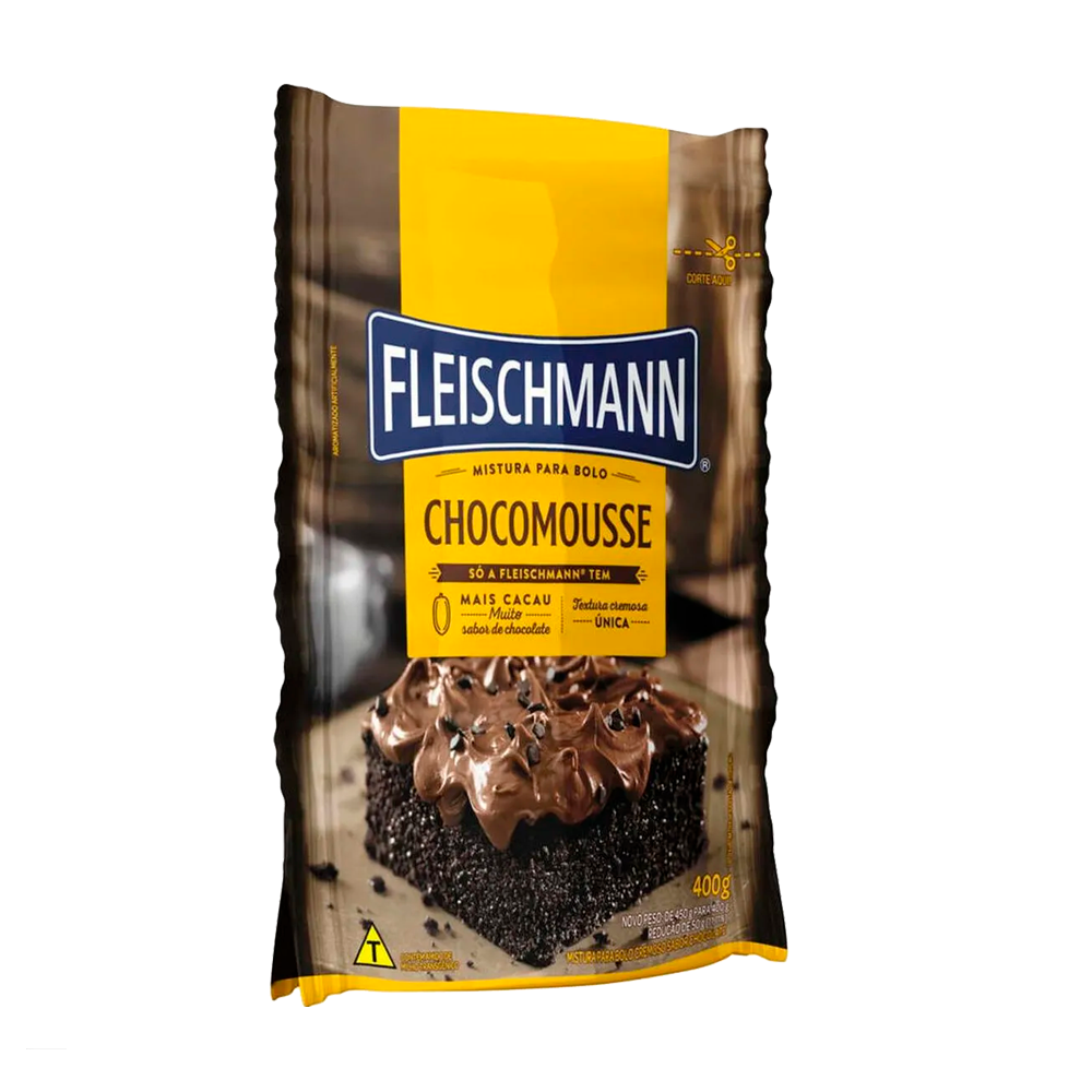 PREMEZCLA PARA TORTA CHOCOMOUSSE FLEISCHMANN - 400g
