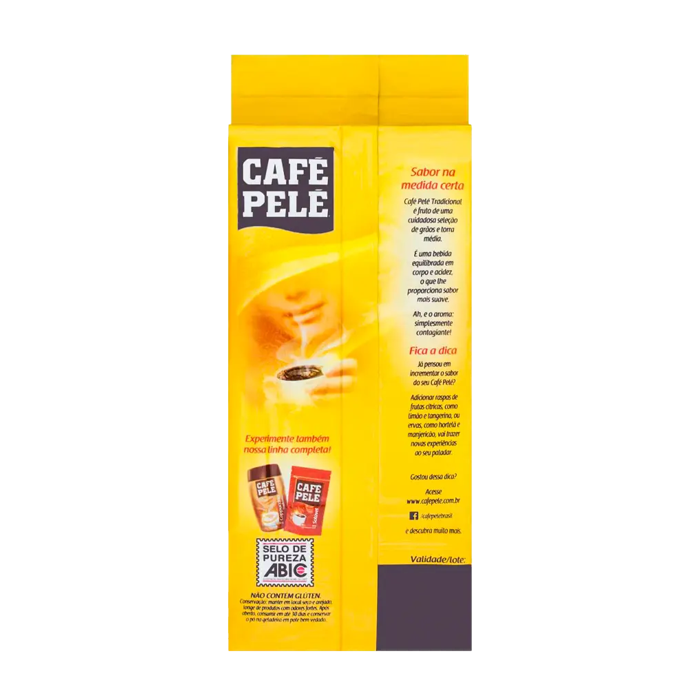 CAFÉ PELÉ TRADICIONAL - 500G