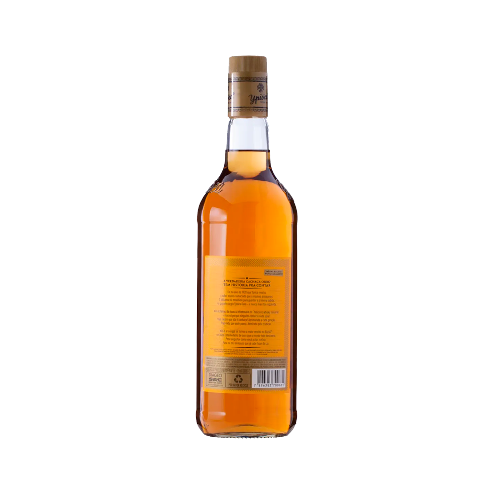CACHAÇA YPIOCA ORO - 965ml