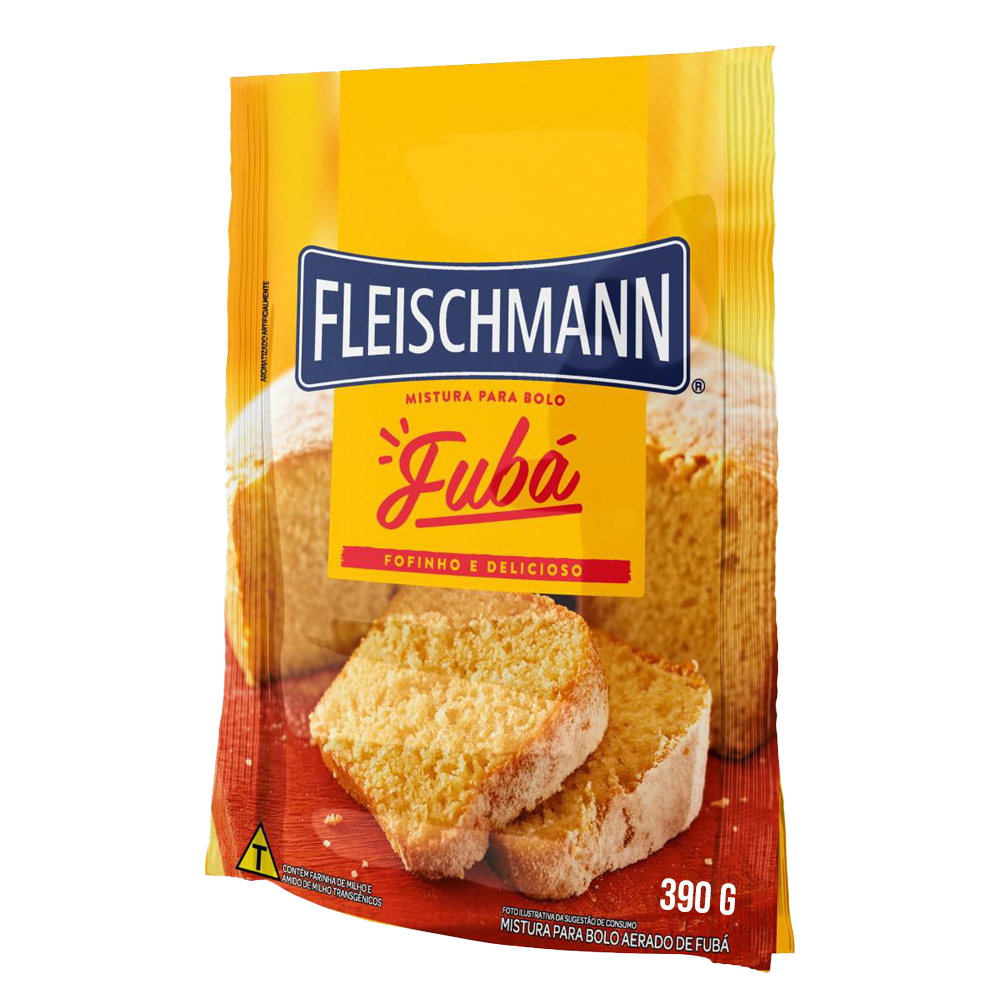 PREMEZCLA BIZCOCHO DE MAIZ (Fubá) FLEISCHMANN - 390g