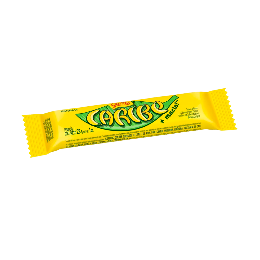 CHOCOLATE CARIBE GAROTO - 28g