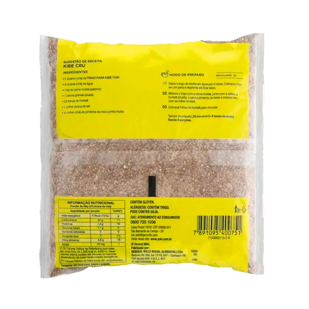 TRIGO PARA KIBE YOKI 500g