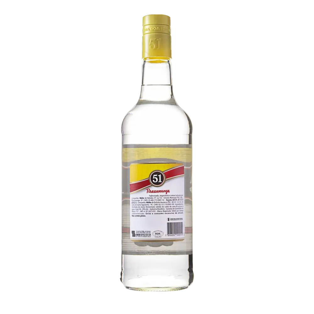 CACHAÇA 51 TRADICIONAL 965ml