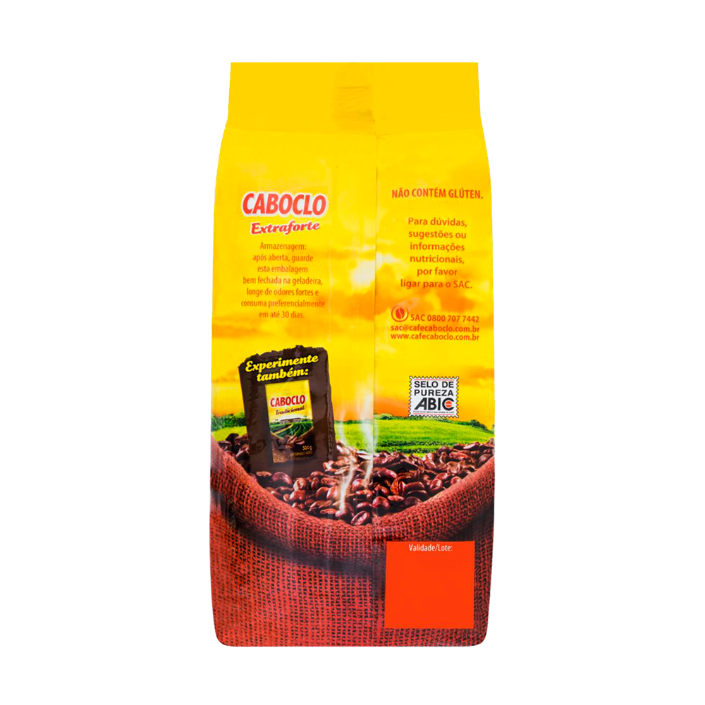 CAFE CABOCLO EXTRAFUERTE - 500g