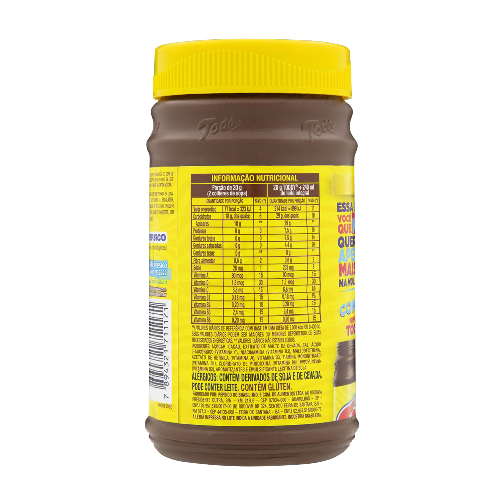 ACHOCOLATADO EN POLVO TODDY ORIGINAL - 370G