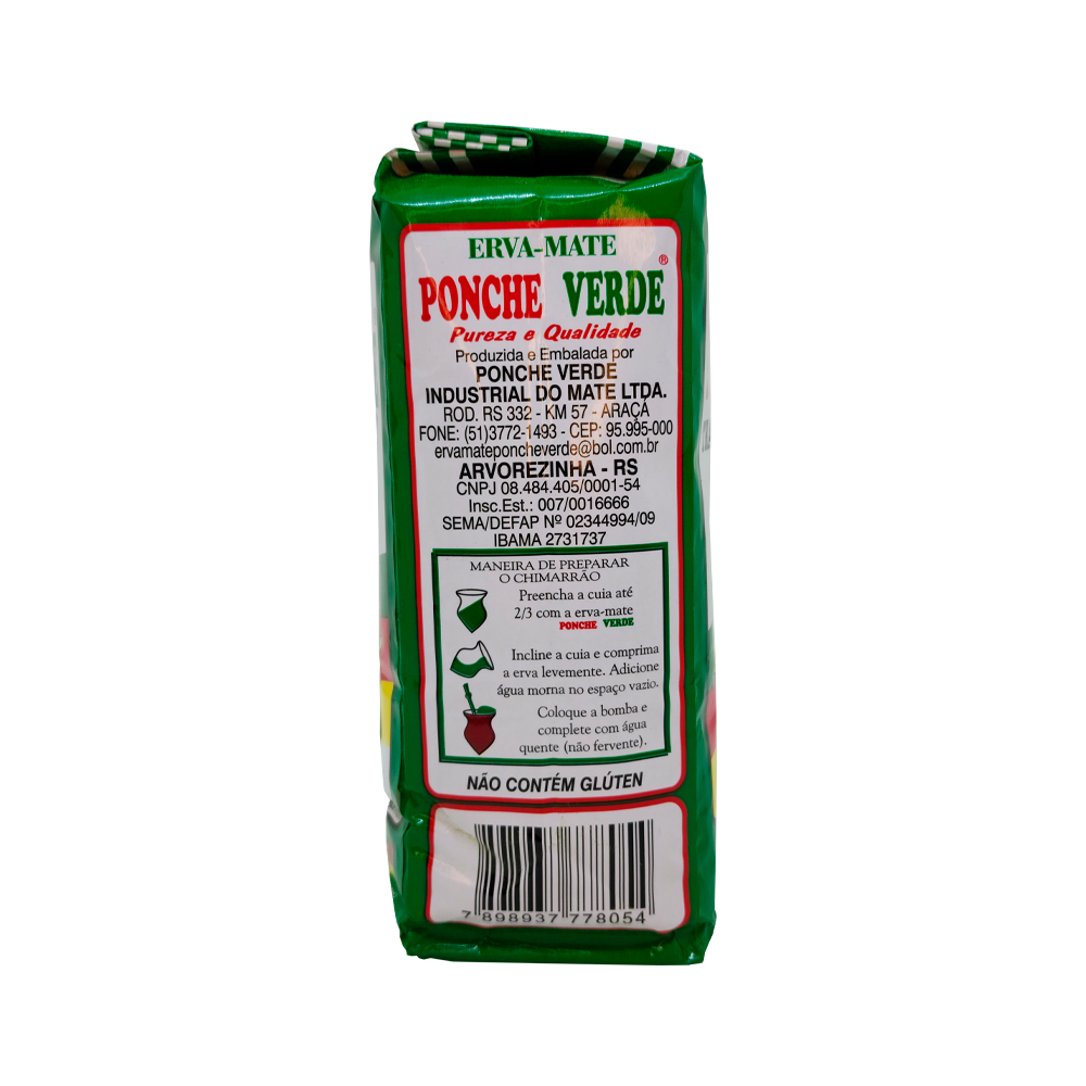 YERBA MATE PONCHE VERDE TRADICIONAL 1KG