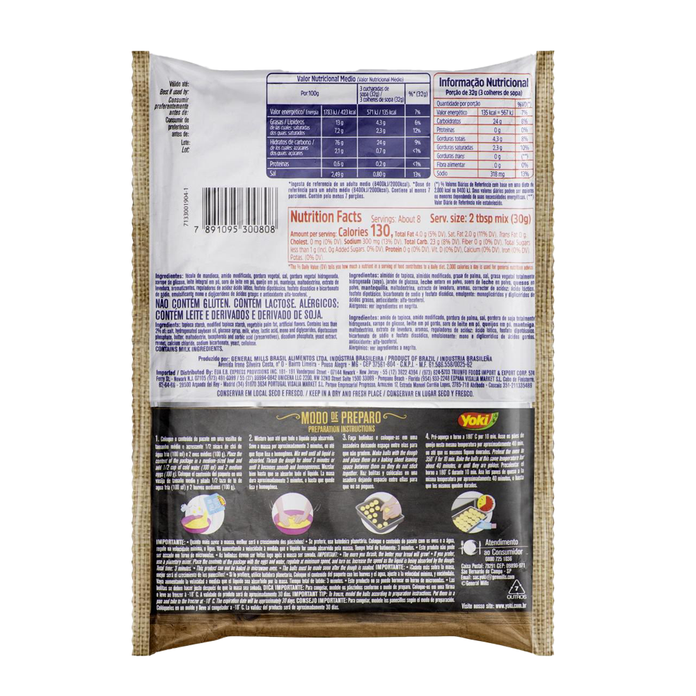 PREMEZCLA PAN DE QUESO YOKI - 250g