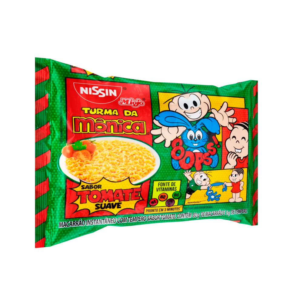 NISSIN FIDEO INSTANTÁNEO TOMATE - 80g