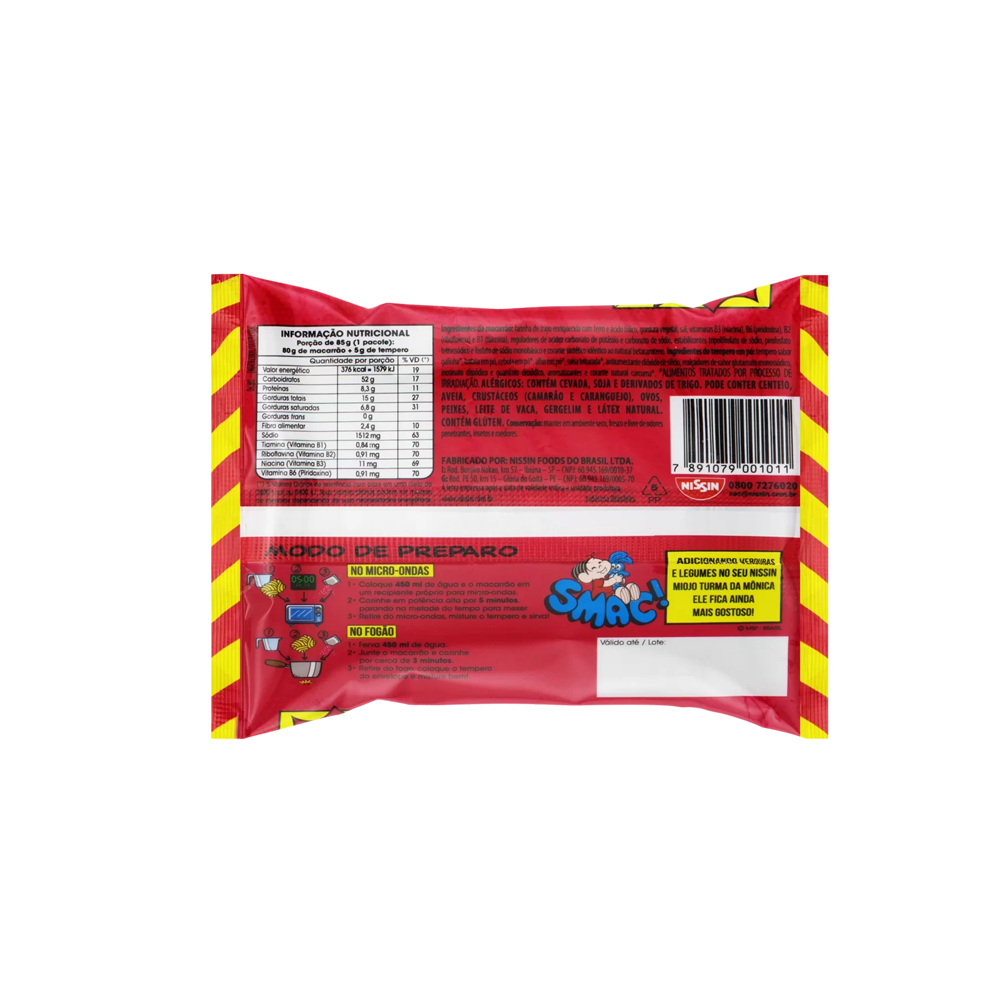 NISSIN FIDEO INSTANTÁNEO GALLINA SUAVE - 80g