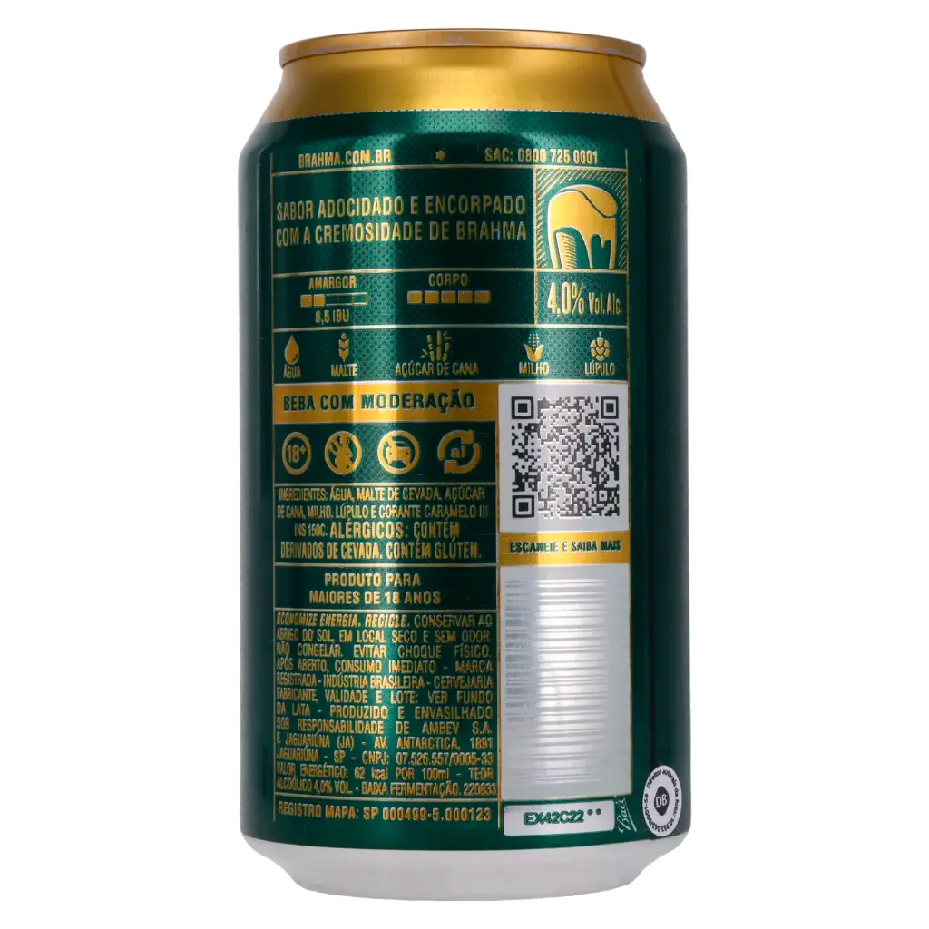 CERVEZA MALZBIER BRAHMA LATA - 350ML - Verso.webp