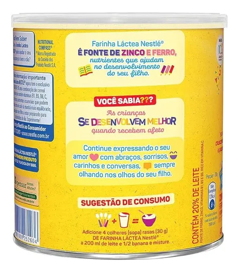 HARINA LACTEA NESTLE ORIGINAL LATA 360G