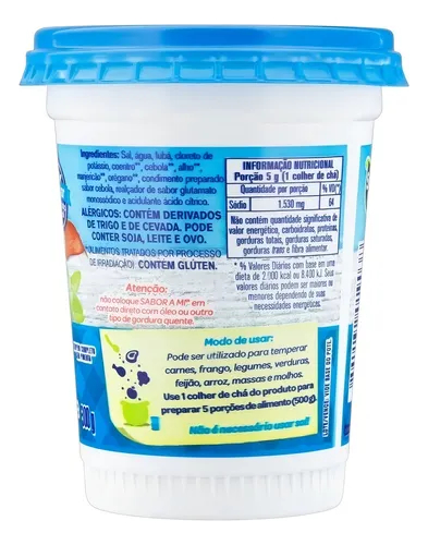 CONDIMENTO COMPLETO SABOR A MI SIN PIMIENTA 300G