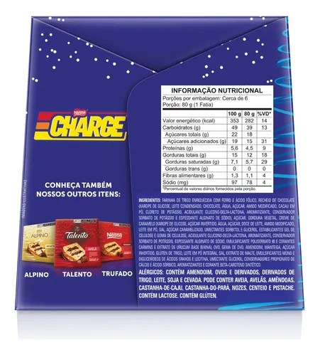 PAN DULCE PANETTONE SABOR CARAMELO Y MANÍ CHARGE 450G