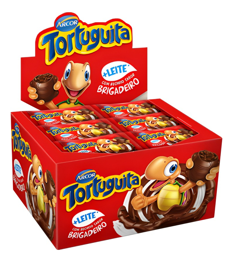 EMPAQUE DE CHOCOLATES TORTUGUITA BRIGADEIRO - 24 Unidades