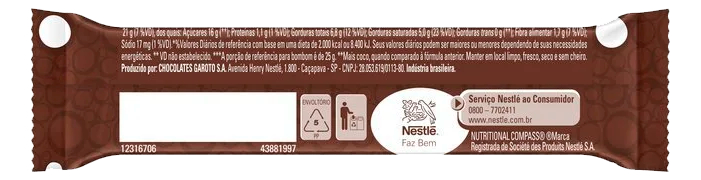 CHOCOLATE NESTLE PRESTIGIO NEGRO 33G