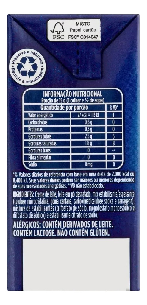 CREMA DE LECHE LIGHT ITALAC 200G 