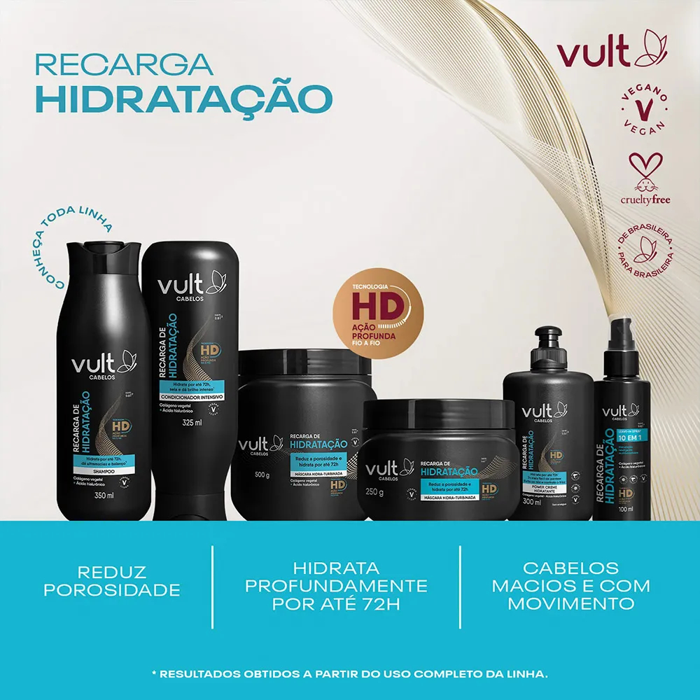SHAMPOO VULT RECARGA DE HIDRATACIÓN 200ML