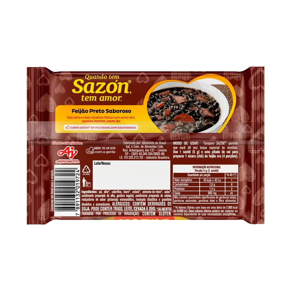 SAZON PARA POROTOS - 60g