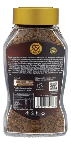Café 3 Corações Soluble Liofilizado - 100g