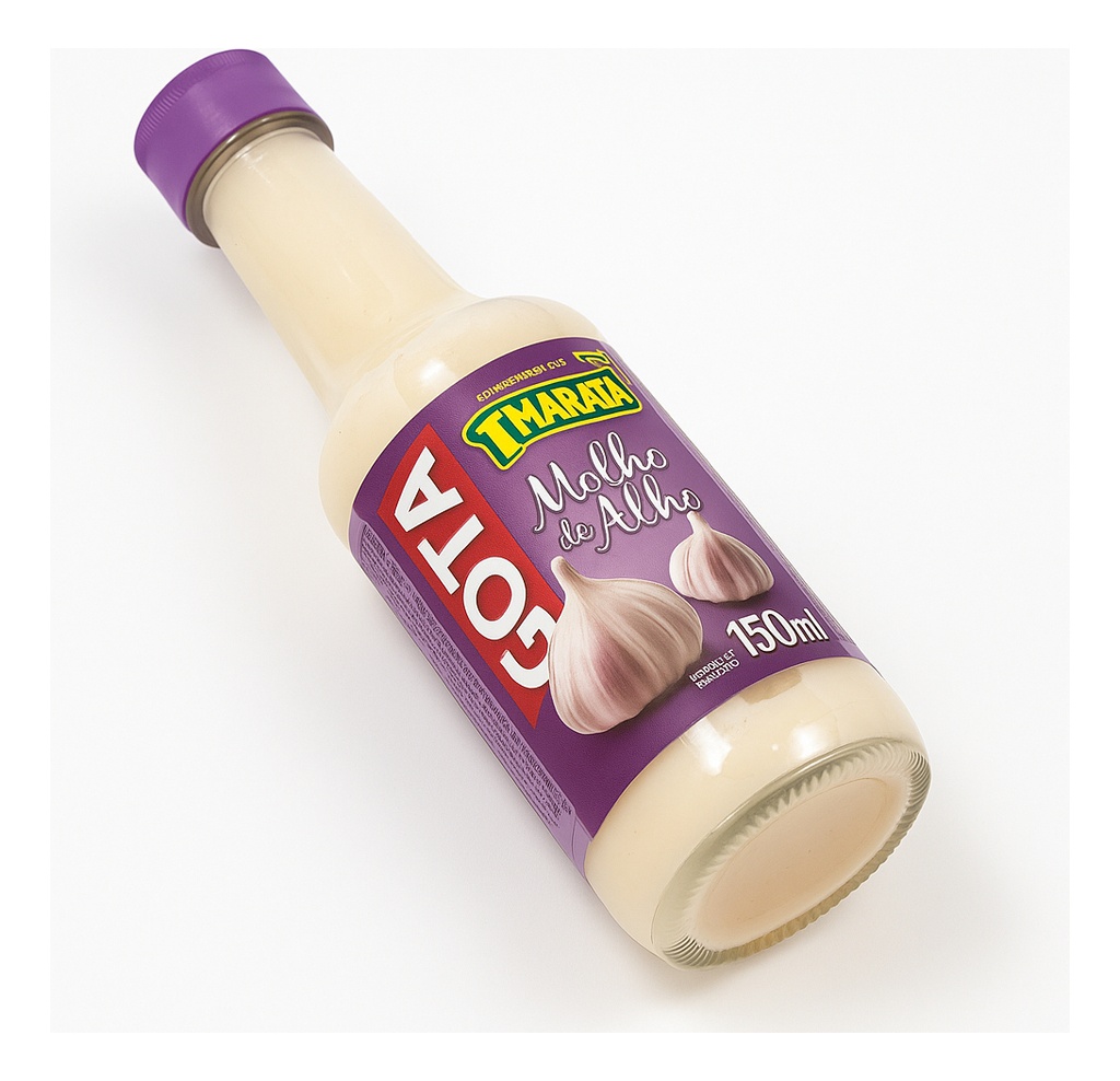 Salsa De Ajo Gota 150ml - Importado De Brasil