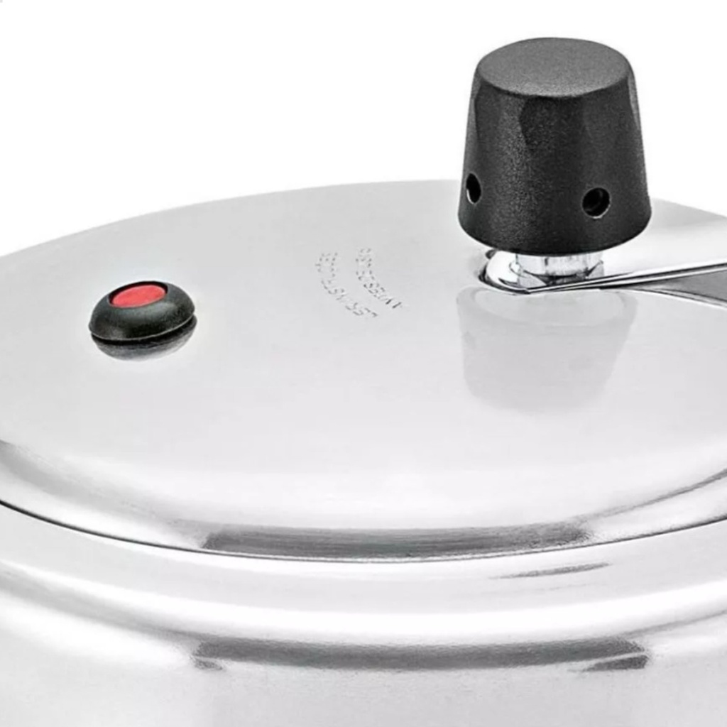 OLLA A PRESIÓN PANELUX CLASSIC DE ALUMINIO GRIS PULIDO 4,5LITROS