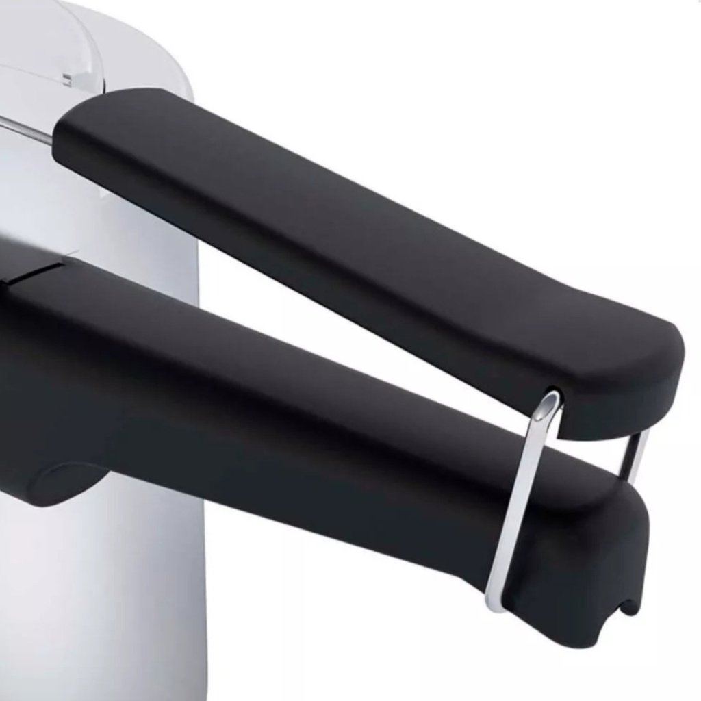 OLLA A PRESIÓN PANELUX CLASSIC DE ALUMINIO GRIS PULIDO 4,5LITROS