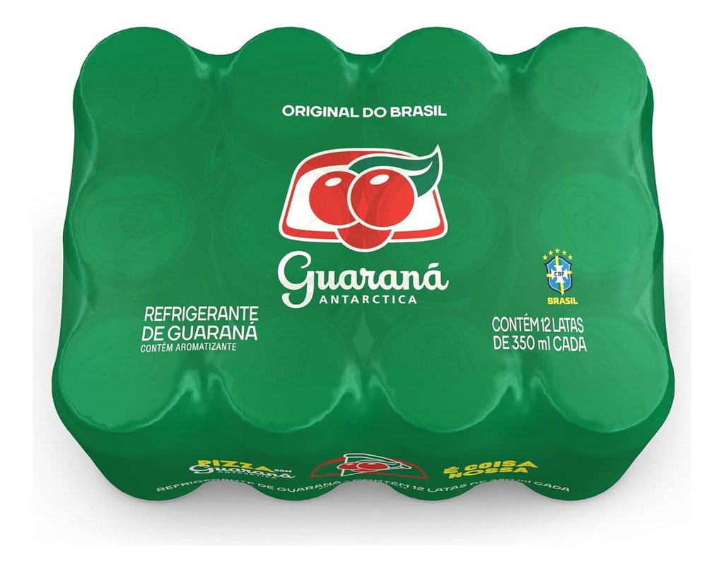 Pack Guaraná Antarctica Lata 350ml - 12 Unidades