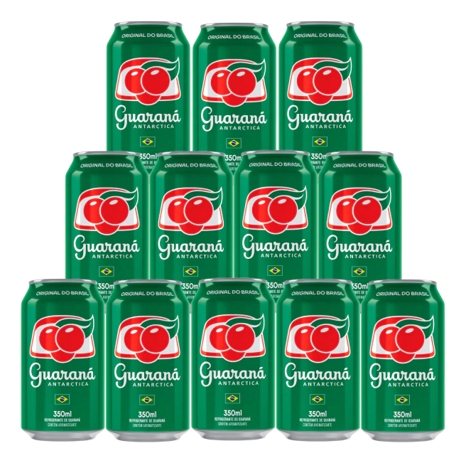 Pack Guaraná Antarctica Lata 350ml - 12 Unidades