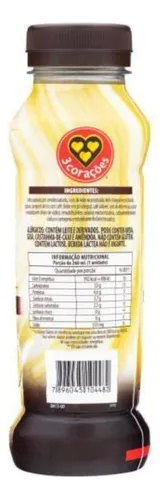 Bebida Lactea 3 Corações Cappuccino Pingado 260ml