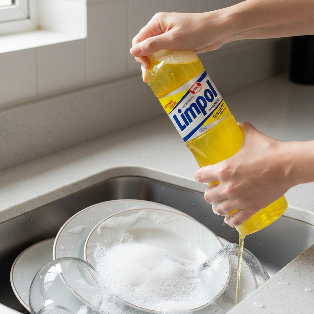 DETERGENTE LIQUIDO NEUTRO LIMPOL SQUEEZE 500ML