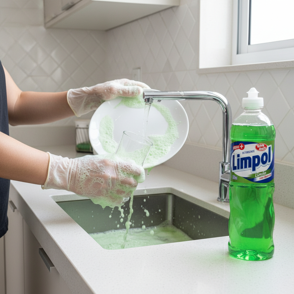 DETERGENTE LIQUIDO LIMON LIMPOL SQUEEZE 500ML 