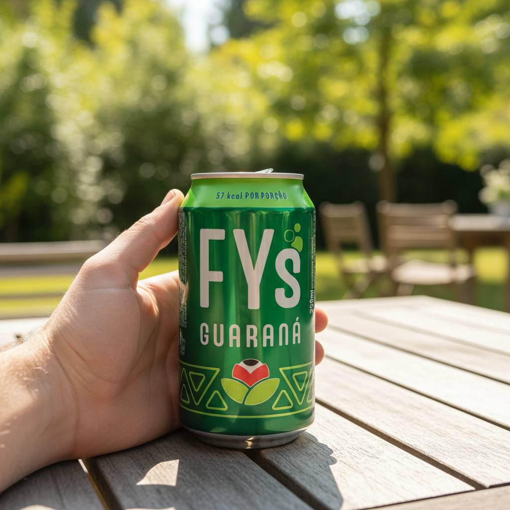 PACK DE GASEOSA GUARANA FYS LATA 350ML - 12UNIDADES