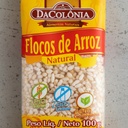 SNACK FLOCOS DE ARROZ DACOLONIA 100G