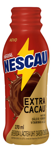 BEBIDA LÁCTEA NESCAU EXTRA CACAO 270ML