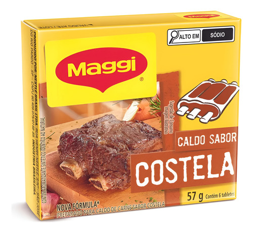 CALDO MAGGI SABOR COSTILLA 57G