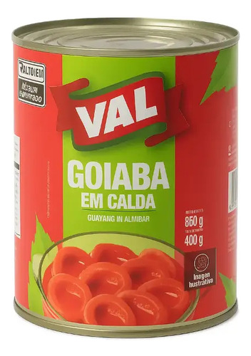 GUAYABA EN CALDA VAL 400G
