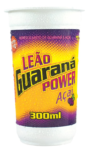 BEBIDA LEÃO GUARANÁ SABOR ACAI 300ML 