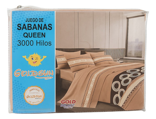 Juego De Sabanas Queen 2 Plazas Y Media 3000 Hilos  