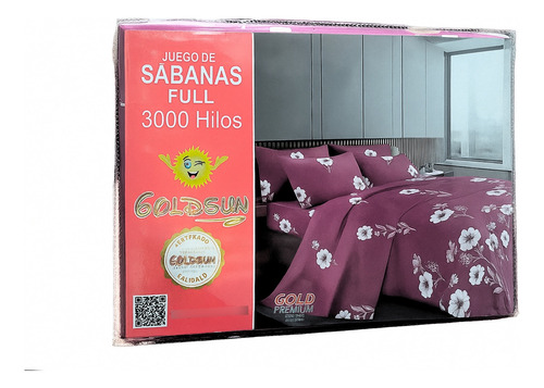 Juego de sabanas 2 plazas 3000 hilos Goldsun