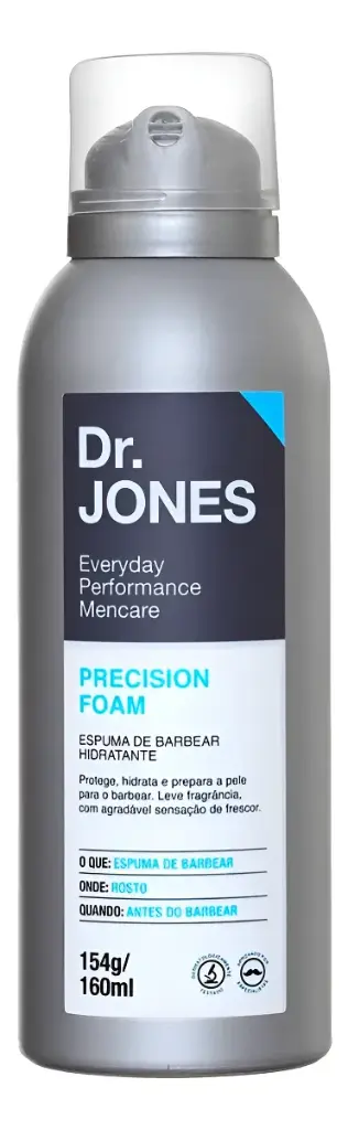 ESPUMA DE AFEITAR DR. JONES HIDRATANTE 160ML