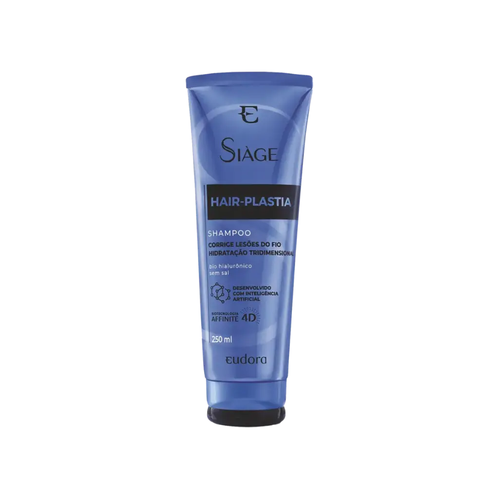 NUEVO! SHAMPOO EUDORA SIAGE HAIR-PLASTIA BISNAGA 250ML