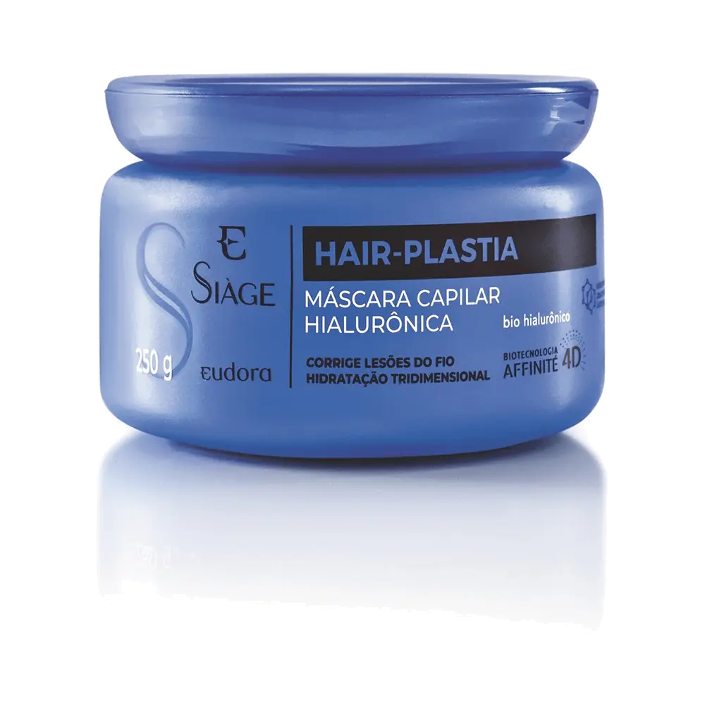 NUEVO! MASCARA DE TRATAMENTO EUDORA SIAGE HAIR-PLASTIA POTE 250G