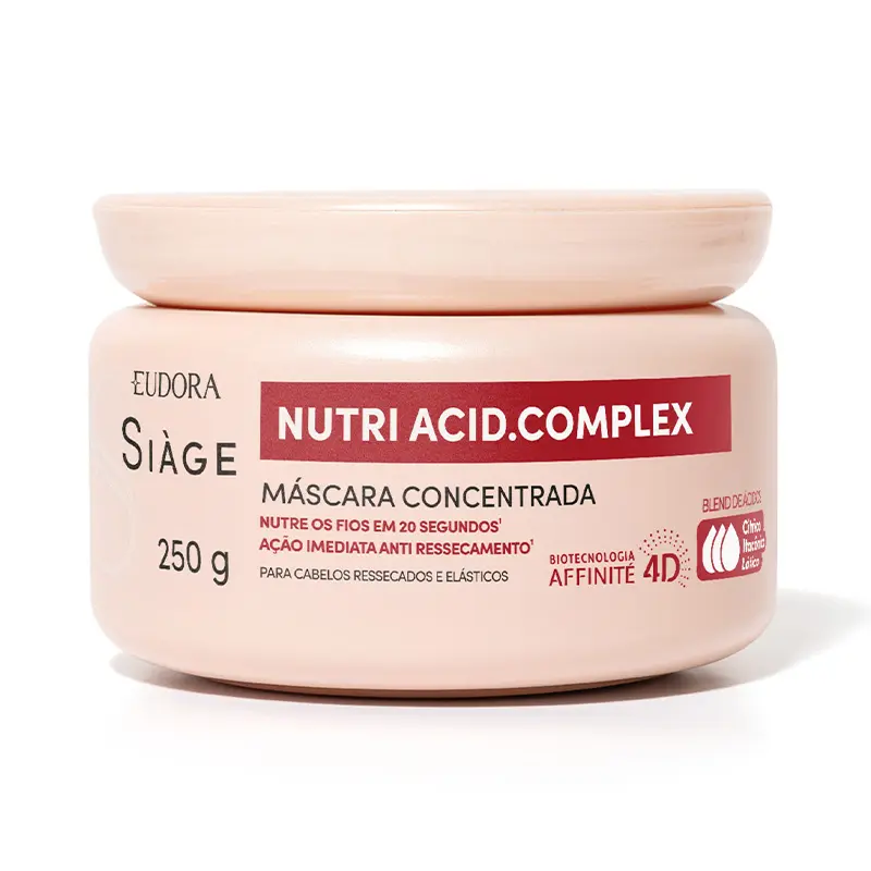 NUEVO! MASCARA CONCENTRADA EUDORA SIAGE NUTRI COMPLEX POTE 250G