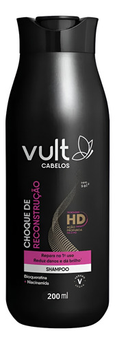 SHAMPOO VULT CHOQUE DE RECONSTRUCCIÓN 200ML