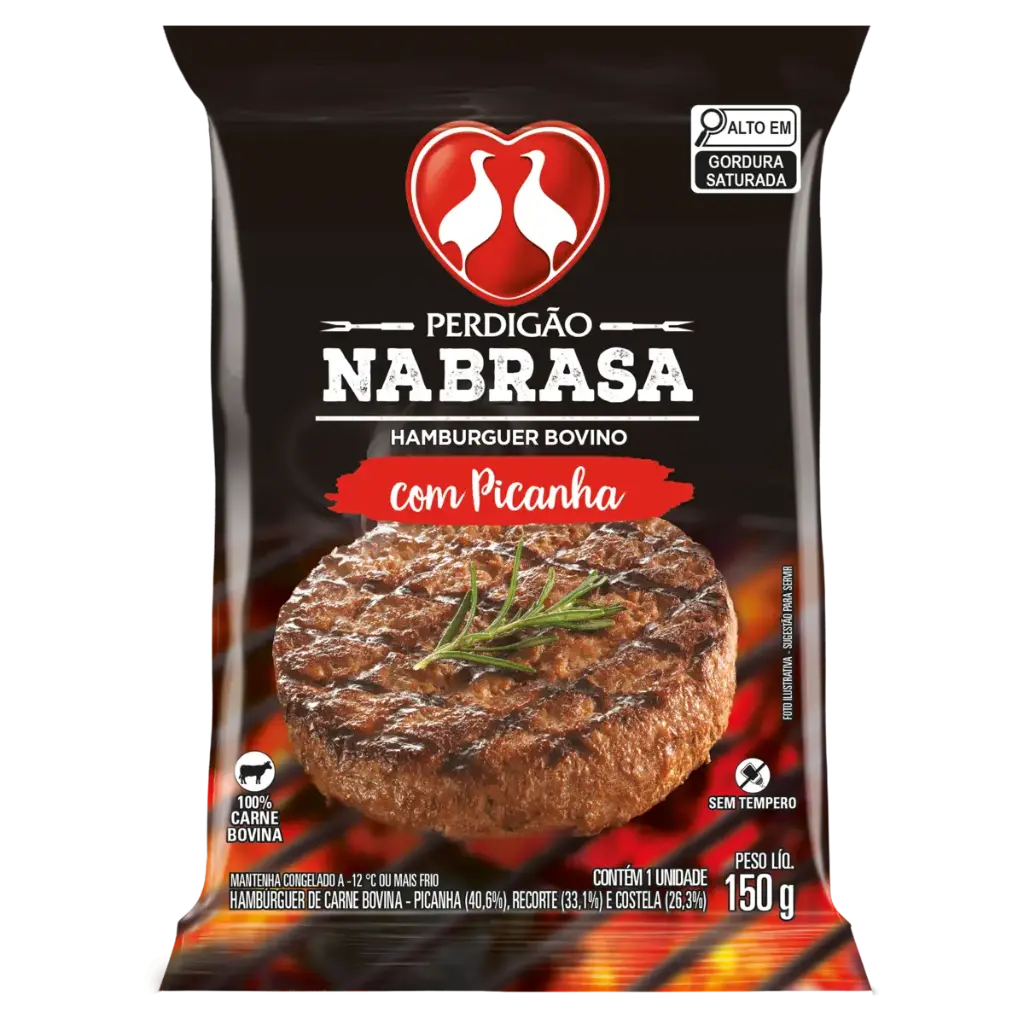 CARNE PARA HAMBURGUESA DE TERNERA PICANA NA BRASA 150G
