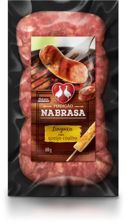 LINGUICA TOSCANA CON QUESO LLANERO PERDIGAO NA BRASA 600G