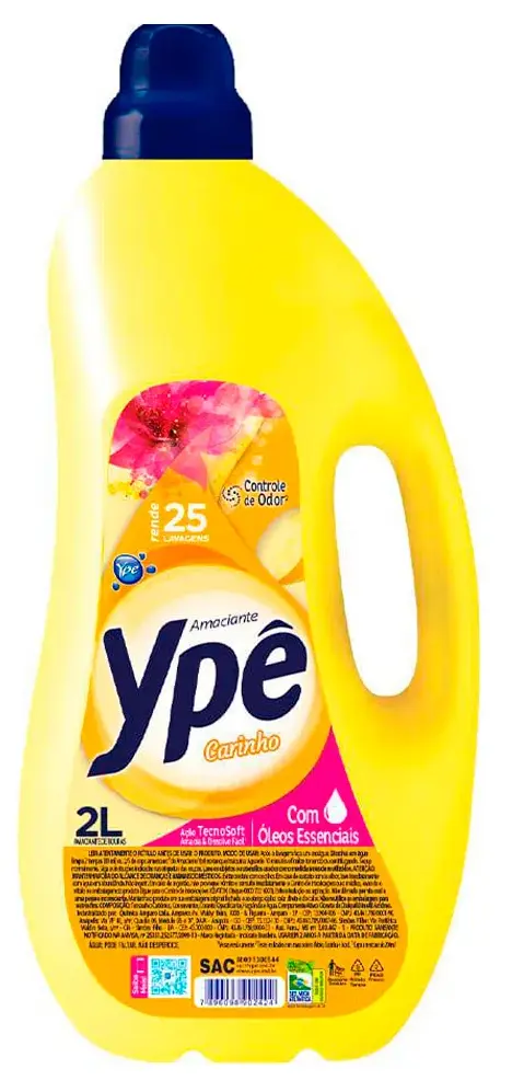 SUAVIZANTE DE TELAS ULTRA FRESCOR DE LAS FLORES YPE 2L