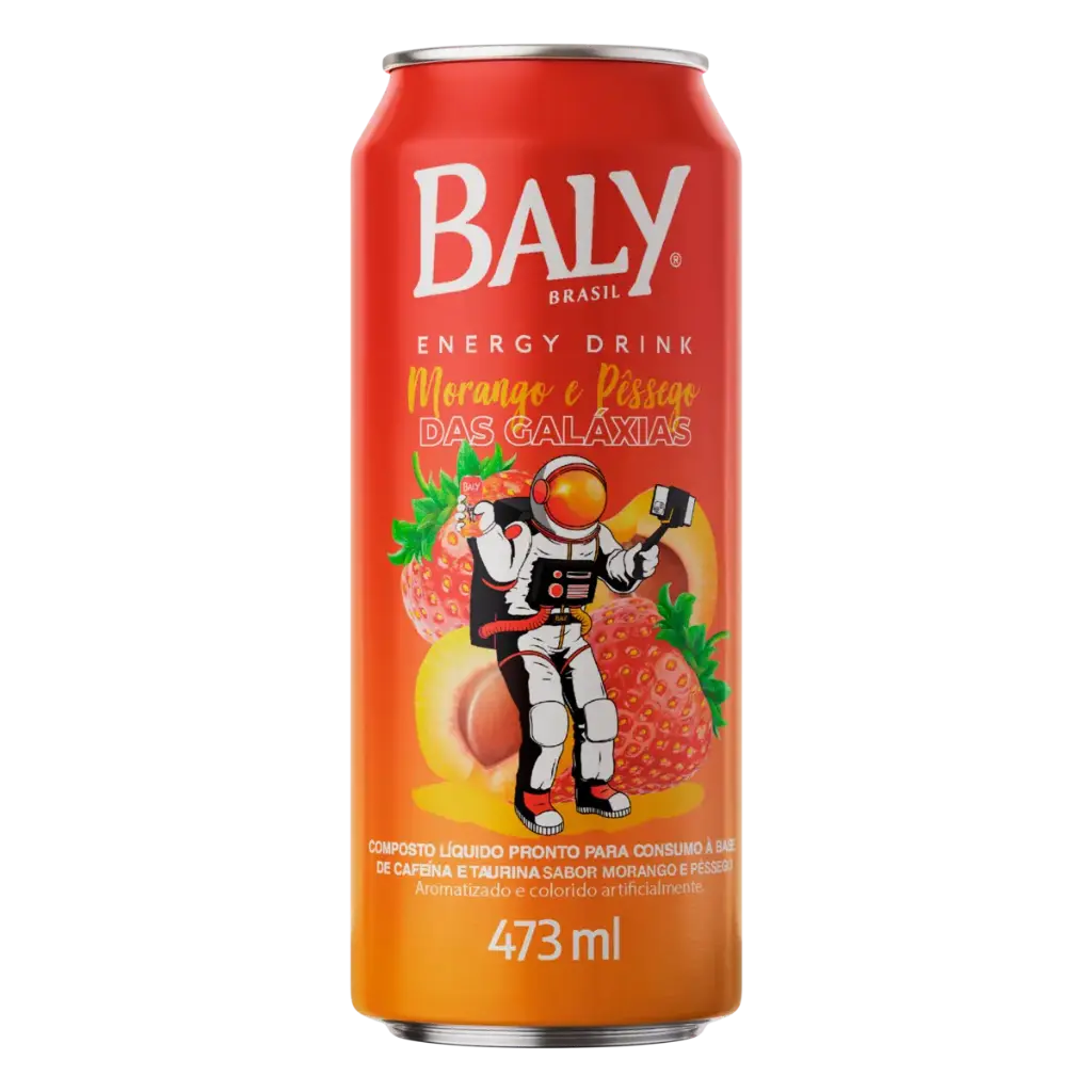 BALY ENERGY DRINK FRUTILLA Y DURAZNO 473ML