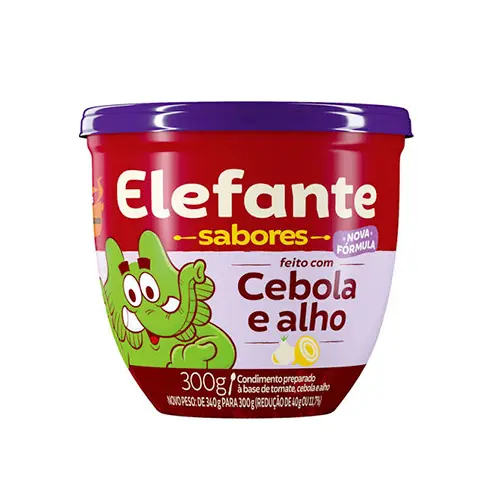 EXTRACTO DE TOMATE CON CEBOLLA Y AJO ELEFANTE 300G
